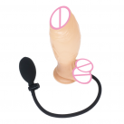 Фаллоимитатор. Реалистичный. Силикон. На присоске. С насосом. photo 2