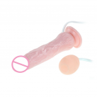 Фалоімітатор. Реалістичний. Силікон. На присоску. З насосом. photo 5