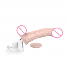 Фалоімітатор DIBEI, водонепроникний, USB зарядка, бездротовий пульт дистанційного керування photo 4