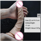 Фалоімітатор. Реалістичний. Силікон. На присоску. Вібраційний. USB. photo 6