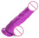 Фіолетовий фалоімітатор, 25*5 см photo 5