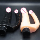 Двойной фаллоимитатор с вибрацией photo 3