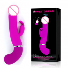 Вибратор со стимуляцией клитора. Силикон. USB. photo 2