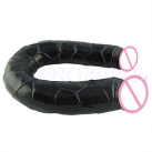 Большой реалистичный двойной фаллоимитатор photo 4