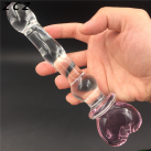 Фаллоимитатор стеклянный анальный ZCZ Pyrex  photo 2