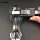 Фаллоимитатор стеклянный анальный ZCZ Pyrex  photo 5