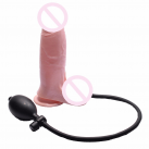 Водонепроникний надувний фалоімітатор реалістичний photo 2