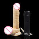 Реалистичный фаллоимитатор из Cyberskin, 200*40 мм photo 1