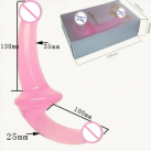 Силиконовый двойной фаллоимитатор photo 3