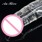 Большой фаллоимитатор из стекла photo 3