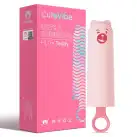 Вібратор CuteVibe Teddy Pink (Black Dildo), реалістичний вібратор під виглядом морозива photo 4