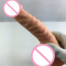 Силиконовый фаллоимитатор Zcz WQ202-1 на присоске, водонепроницаемый photo 5