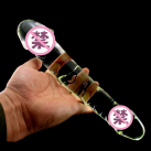 Двойной стеклянный фаллоимитатор photo 2