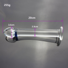 Фаллоимитатор анальный Цветок 3.6*20 см photo 2