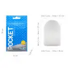 Мастурбатор TENGA Pocket Crystal Mist photo 2