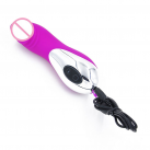 Вибратор. USB зарядка. Силикон. Розовый. photo 1