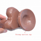 Фалоімітатор реалістичний на присосці 7.3 Дюймів водонепроникний photo 6