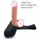 Страпон CamaTech с мягким гибким фаллосом из силикона photo 3