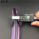 Фаллоимитатор стеклянный Баклажан ZCZ photo 4