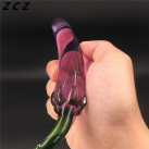 Фаллоимитатор стеклянный Баклажан ZCZ photo 1