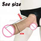 Огромный дилдо на трусах photo 4