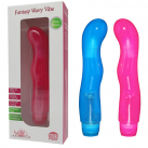 Фалоімітатор хвилястий. Реалістичний. Силікон. З вібрацією. photo 2