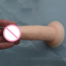 Реалистичный фаллоимитатор из силикона на присоске photo 5