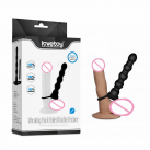 Фалоімітатор з кільцем. Силікон. Вібраційний. photo 2