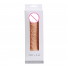 Фалоімітатор реалістичний з вірацією, 8 дюймів photo 1