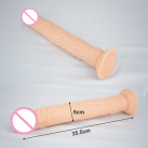 Супердовгий реалістичний фалоімітатор 14 дюймів photo 6