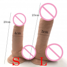 Силиконовый фаллоимитатор реалистичный, 9 Дюймов, водонепроницаемый photo 3