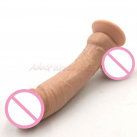 Силиконовый фаллоимитатор реалистичный, 9 Дюймов, водонепроницаемый photo 5
