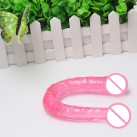 Фаллоимитатор. Двойной. Силикон. 1 шт. photo 4