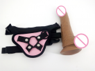 Реалистичный дилдо с ремешками photo 1