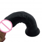 Фаллоимитатор. Реалистичный. Силикон. На присоске. 17,5х3,5 см. photo 1