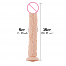 Фалоімітатор. Реалістичний. Силікон. На присоску. photo 6