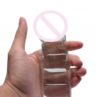 Супер большой двойной фаллоимитатор из стекла photo 4