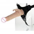 Фалоімітатор на ремені. 10 режимів вібрації. photo 3