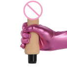 Фалоімітатор реалістичний з вібрацією 20 см, водонепроникний photo 6