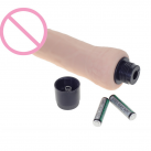 Фалоімітатор реалістичний з вібрацією 20 см, водонепроникний photo 1