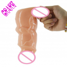 Фаллоимитатор большой. Реалистичный. Силикон. photo 5