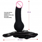 Страпон Sextoy, цвет черный photo 5