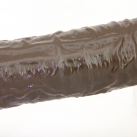 Ділдо кольору кави, 6.57 дюймів photo 6