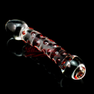 Двосторонній скляний фалоімітатор photo 2