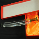 Фаллоимитатор. Стекло. 20х2,5 см. photo 1