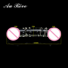 Фалоімітатор. Подвійний. Скло. photo 6