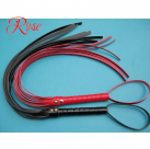 Кожанные кнуты 2-х цветов (красный и черный) photo 2