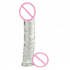 Фаллоимитатор. Стекло. 21,5х3,8 см. photo 2