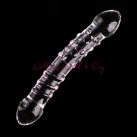 Фаллоимитатор. Двойной. Стекло. photo 4