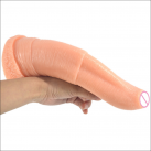Фаллоимитатор реалистичный изогнутый 10.5in  photo 2